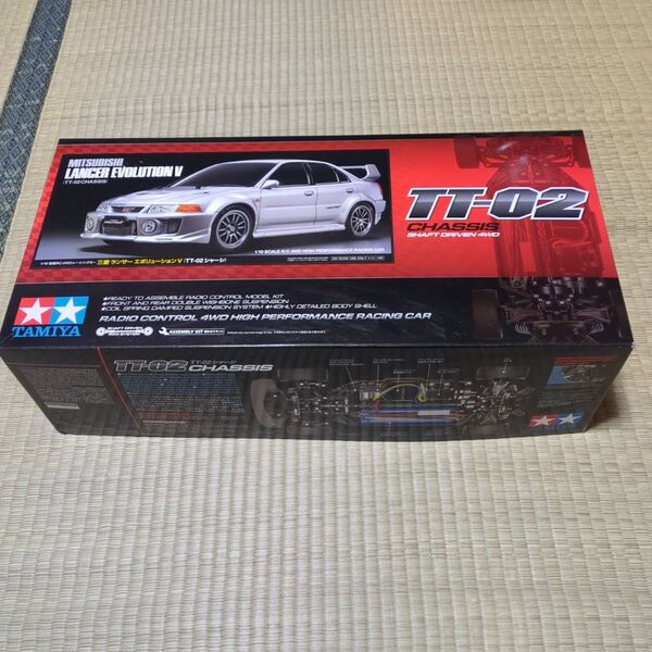 タミヤ ランサーエボリューション tt 02 lancer 電動RC