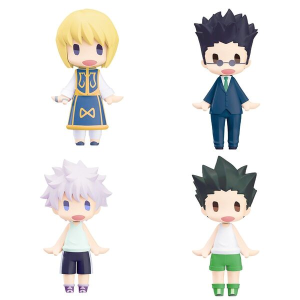 【未開封・4体セット】HUNTER x HUNTER 塗装済み可動フィギュア ゴン・キルア・レオリオ・クラピカ