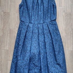 RUIRUE BOUTIQUE 総レース 膝丈ワンピース ドレス