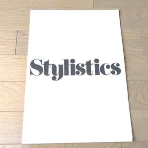 スタイリスティックス Stylistics ソウルミュージック 来日公演パンフレット プログラム