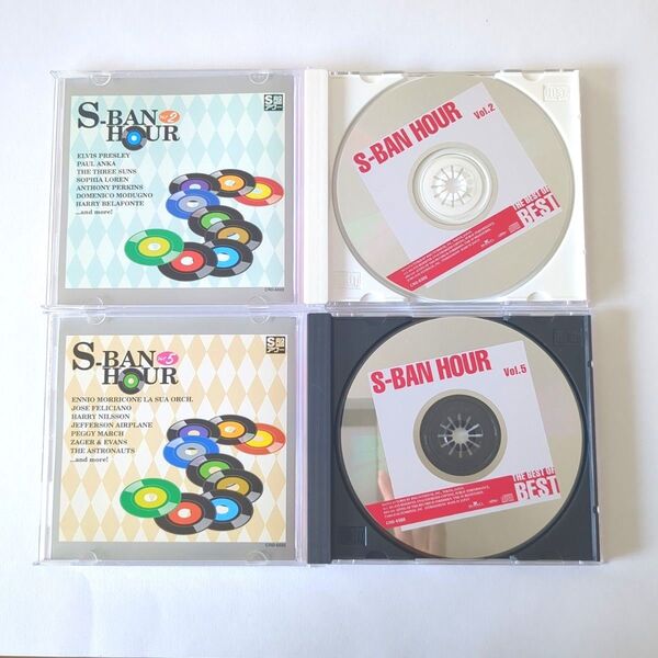 S-BAN HOUR S盤アワー vol.2 vol.5 洋楽CD S盤アワー 2枚 オムニバス