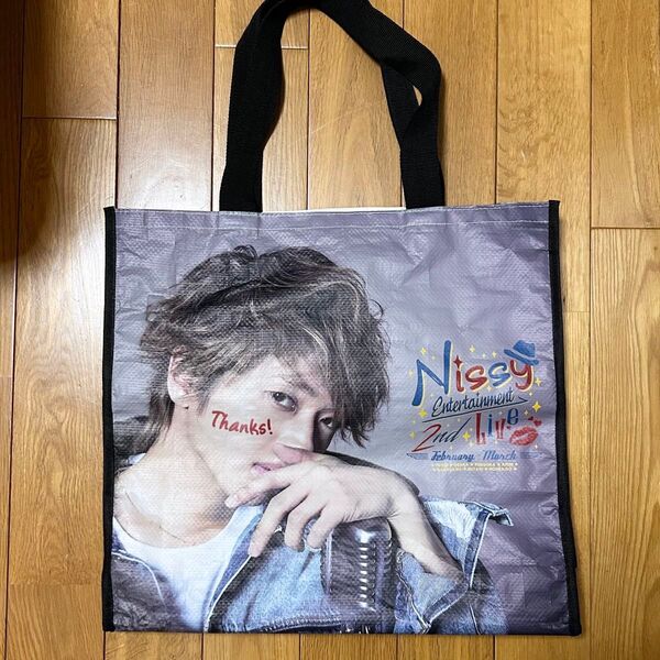Nissy にっしー プレミアムシート 特典 鞄 2ndLIVE 西島隆弘 AAA トートバッグ