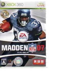 X3039・MADDEN NFL 07