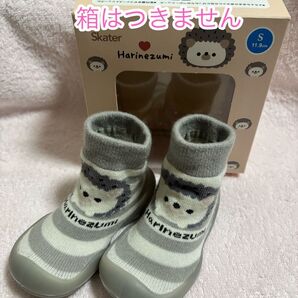 Skater ベビーシューズ 室内ばき ファーストシューズ はりねずみ