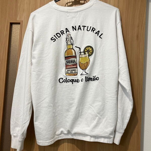 フリークスストア SIDRA ロングTシャツ FREAK'S STORE 刺繍長袖カットソー ロンt