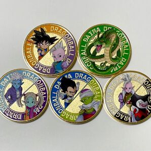 【新品】ドラゴンボールDAIMA 記念メダル 全5種類セット 茶平工業