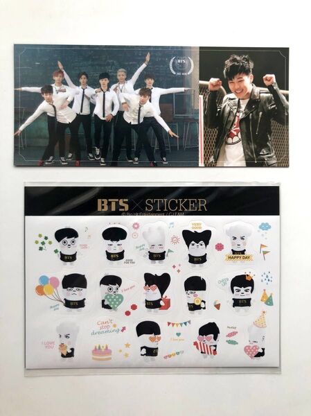 BTS SKOOL LUV AFFAIR ジミン jimin トレカ ステッカー