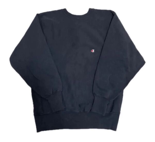 90s Champion リバースウィーブ スウェット ブラック USA製