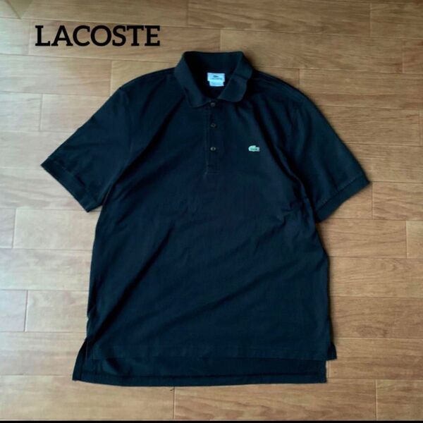 LACOSTE 5191L DEVANLAY 黒 ポロシャツ フレラコ サイズ5