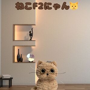 猫ちゃんの編みぐるみキーホルダーF2