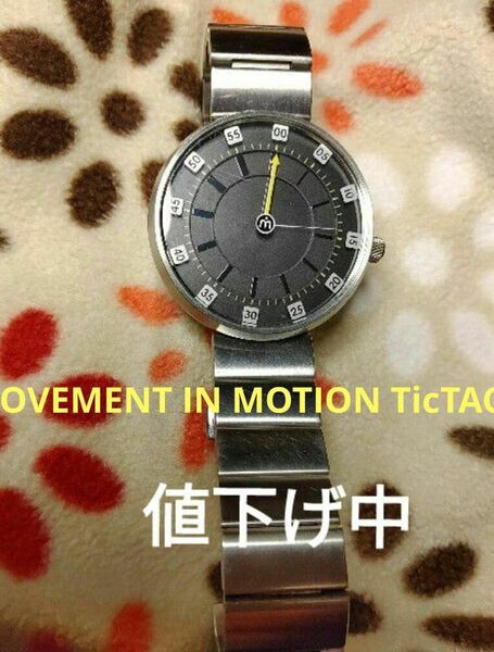 MOVEMENT IN MOTION TicTAC 7NO1HAROメンズ腕時計