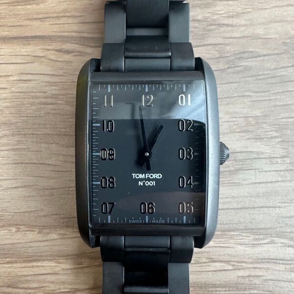 【極美品】トムフォード TFT001006 SS QZ N.001 ブラック