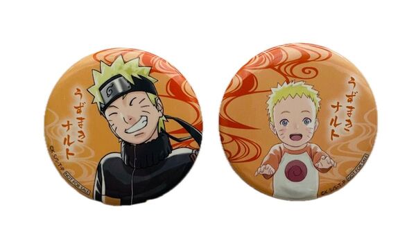 ナンジャタウン ナルト NARUTO 缶バッジ なると 赤ちゃんナルト 非売品