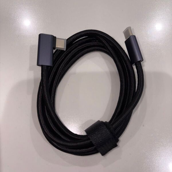L字型 USB Type-C ケーブル