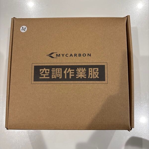 MYCARBON 空調作業服 ベストファン付き Mサイズ 19V超高出力 20000mAh 男女兼用