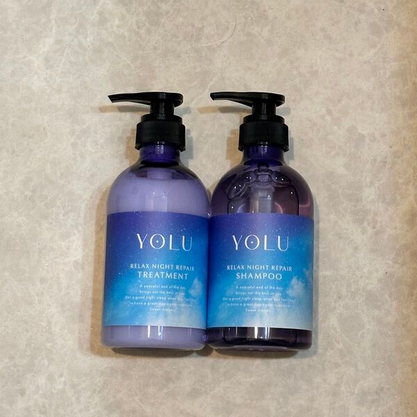 YOLU リラックスナイトリペア シャンプー&トリートメントセット 新品