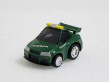 ちびっこチョロＱ 日産 スカイライン GT-R (R34) ペースカー グリーン_画像1
