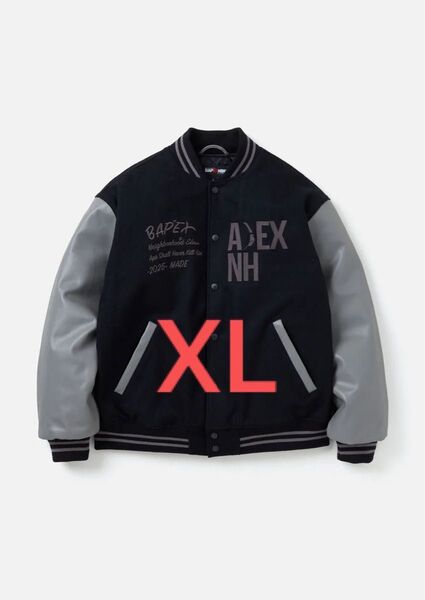 NEIGHBORHOOD x A BATHING APE Varsity Jacket bape