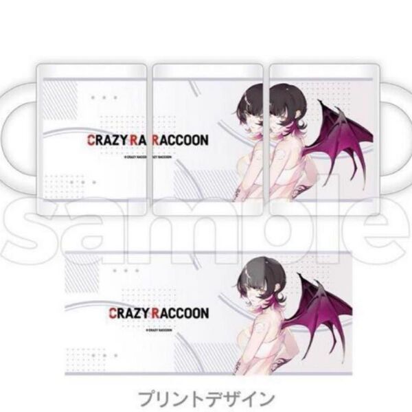 【激レア】 CR CrazyRaccoon DMM スクラッチ Sitetampo Jr. マグカップ 2点セット