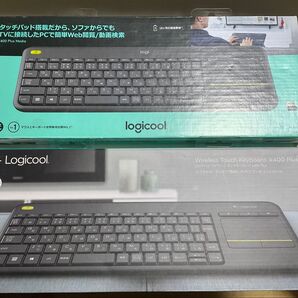 ロジクール Logicool キーボード タッチパッド付き K400 Plus 2個セット
