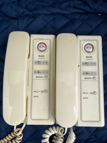 【台数希望アリ】オートロック集合住宅用インターホン SHN6220W 2台