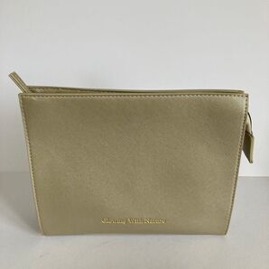 Glowing With Nature ポーチ ゴールド