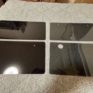 ナンバースモーク 普通車用 2セット 撮影用