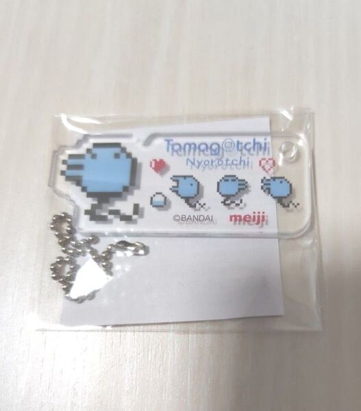にょろっち アクリルチャーム 明治フルーツ たまごっち キーホルダー アクリルキーホルダー