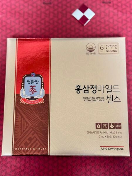 正官庄 高麗人参 紅参精エブリタイム マイルドセンス 10ml×30包