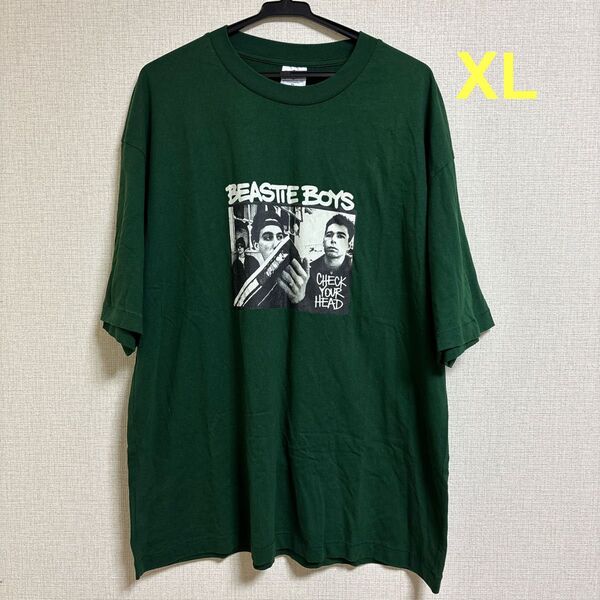 BEASTIE BOYS☆Tシャツ XL ダークグリーン トップス
