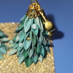 イヤリング つまみ細工 アクセサリーツリー