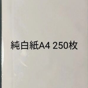 新品未使用 格安 純白紙 片艶 A4 210×297 30g/㎡ 250枚