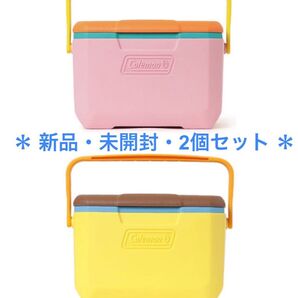 【2色セット】BEAMS × Coleman テイク6 2025別注色 ピンク×イエロー