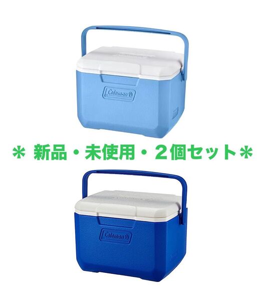 【新品・未使用・2個セット】コールマン クーラーボックス テイク6 デイドリーム+ブルー