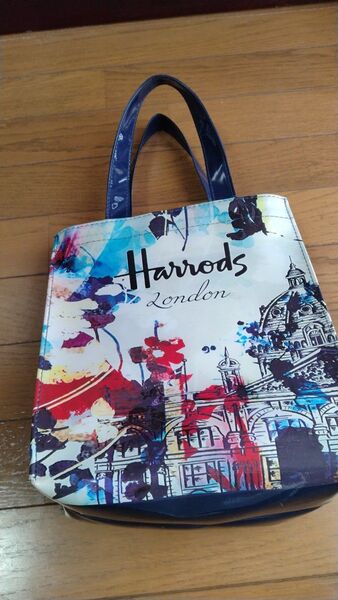 Harrods Sサイズ トートバック 英国