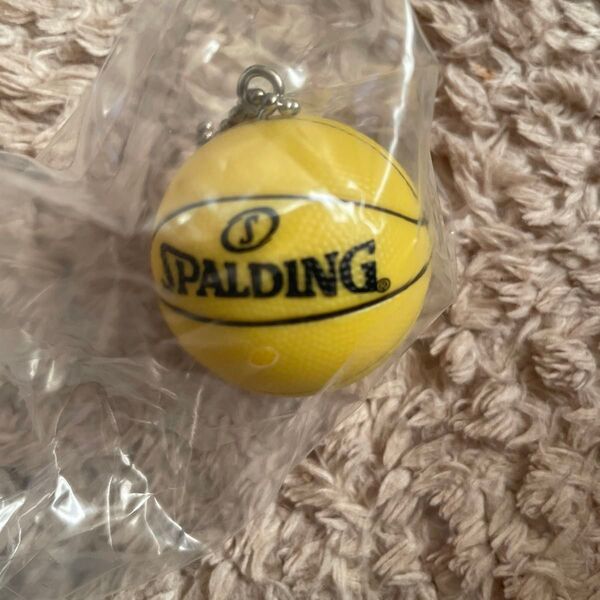 SPALDING ミニチュアバスケットボール キーホルダー