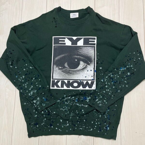 19SO x TINY EYEKNOW painting SWEAT サイズXL