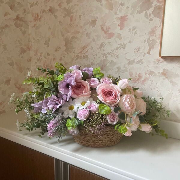 フラワーアレンジメント 造花