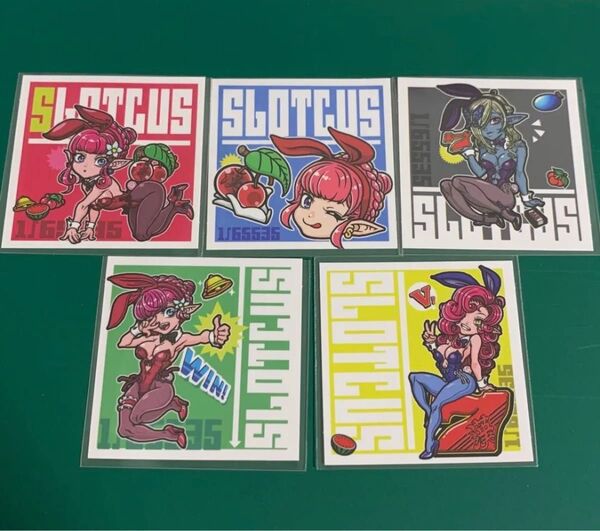 スロッカス 自作シール シール slotcus