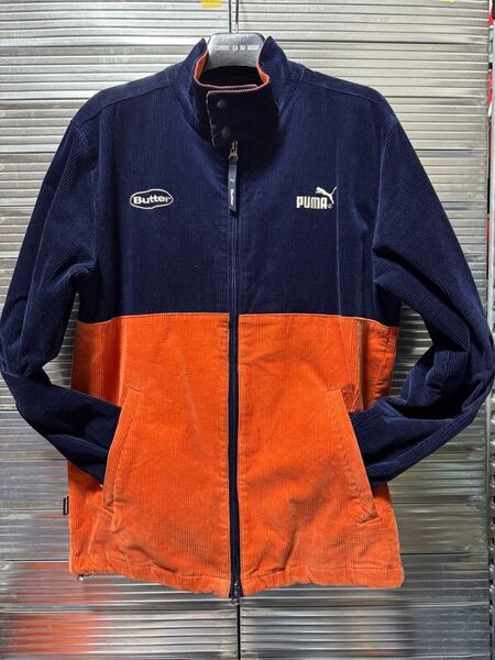 puma butter goods プーマ バターグッズ コラボジャケット xs サッカー スケートボード skateboard