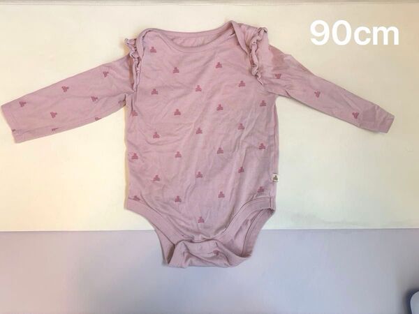 GAP ギャップ ベビー服 長袖 ロンパース 女の子 90cm