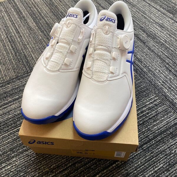 新品アシックス メンズ GEL-ACE PRO M BOA ゲルエース ゴルフシューズ 1111A229 26.5センチ