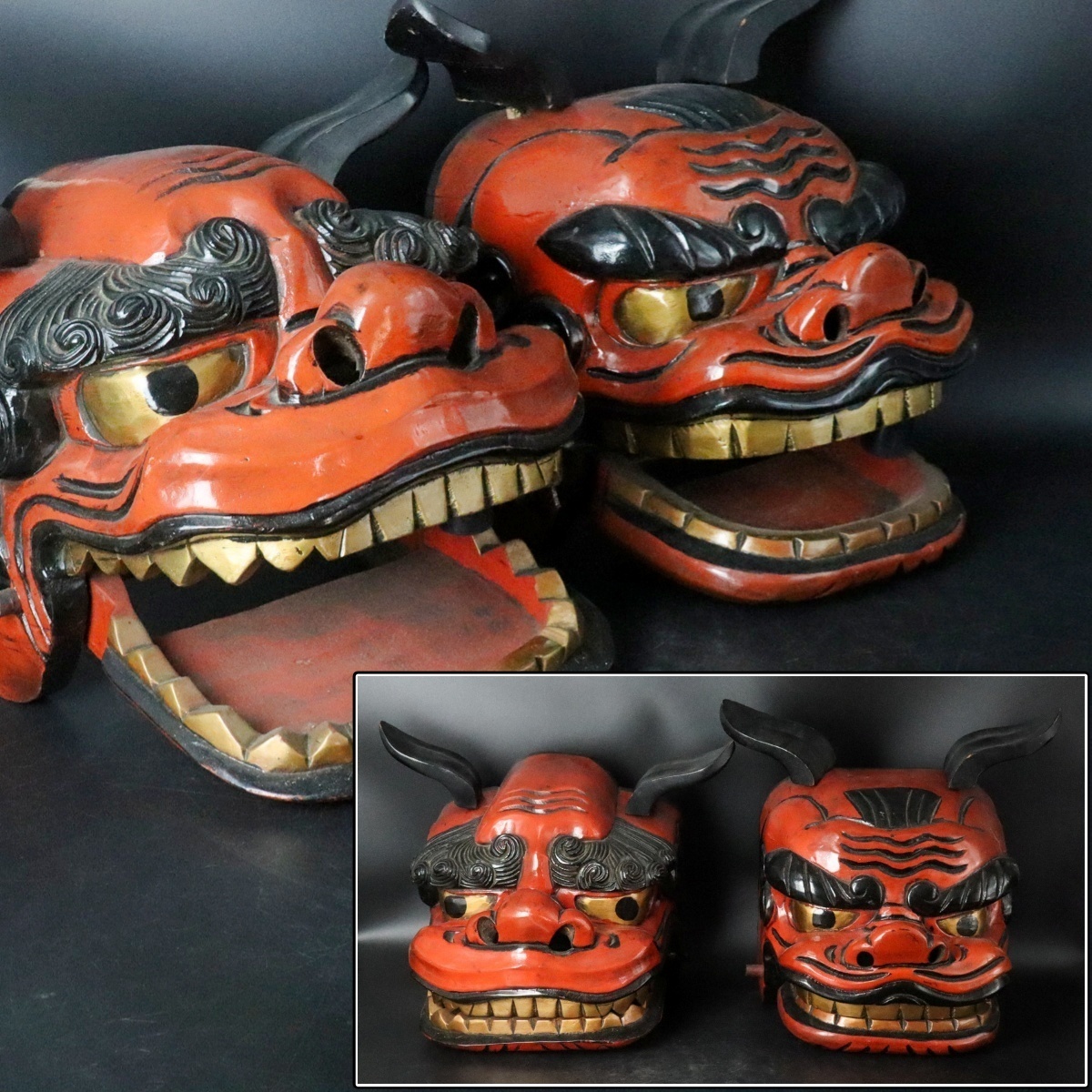 Yahoo!オークション -「獅子頭獅子舞」(美術品) の落札相場 Yahoo!オークション -「獅子頭獅子舞」(美術品) の落札相場