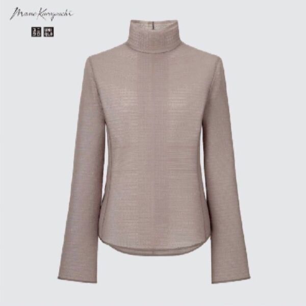 ユニクロ マメクロゴウチ メッシュハイネックT 美品