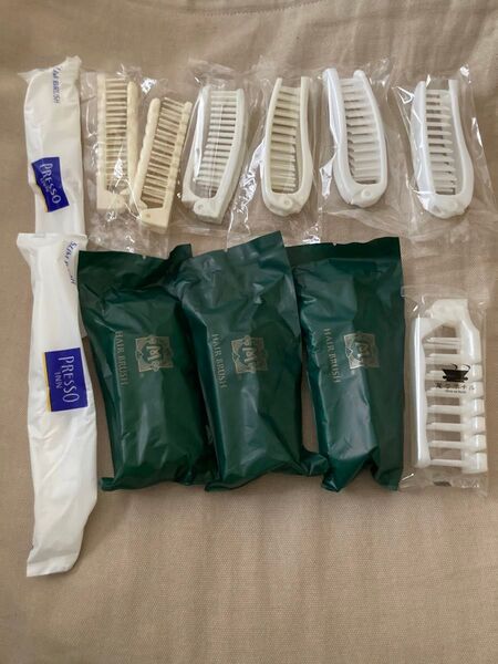 ホテルアメニティヘアブラシ12本セット②
