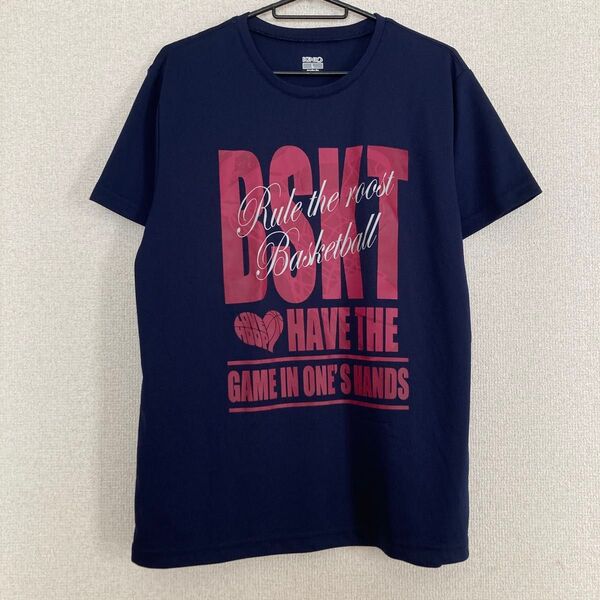 IGNIO バスケットボール Tシャツ 半袖 トレーニングウェア ネイビー L
