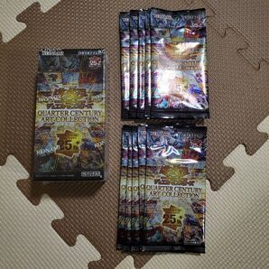 遊戯王OCG QUARTER CENTURY ART COLLECTION 1box +10パック