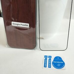 最新機種ケース!Pixel9a レッド(保護ガラス+448円)