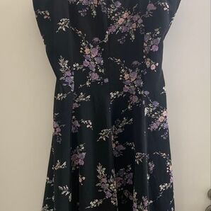 【TO and FRO】花柄スリップドレス