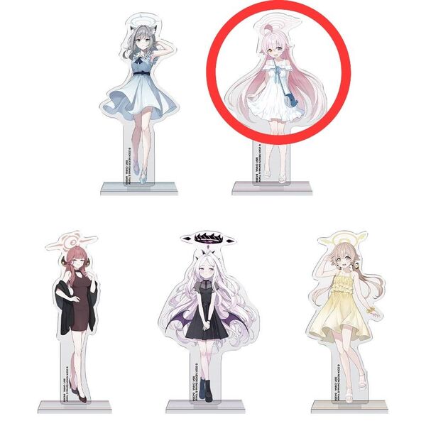 【新品・未使用・未開封】 一番くじ ブルーアーカイブ G賞 描きおろしアクリルスタンド 小鳥遊ホシノ